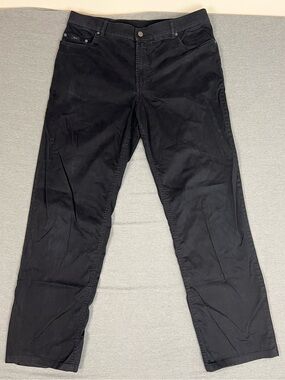 Brax Black Casual Pants - Classic Straight Fit